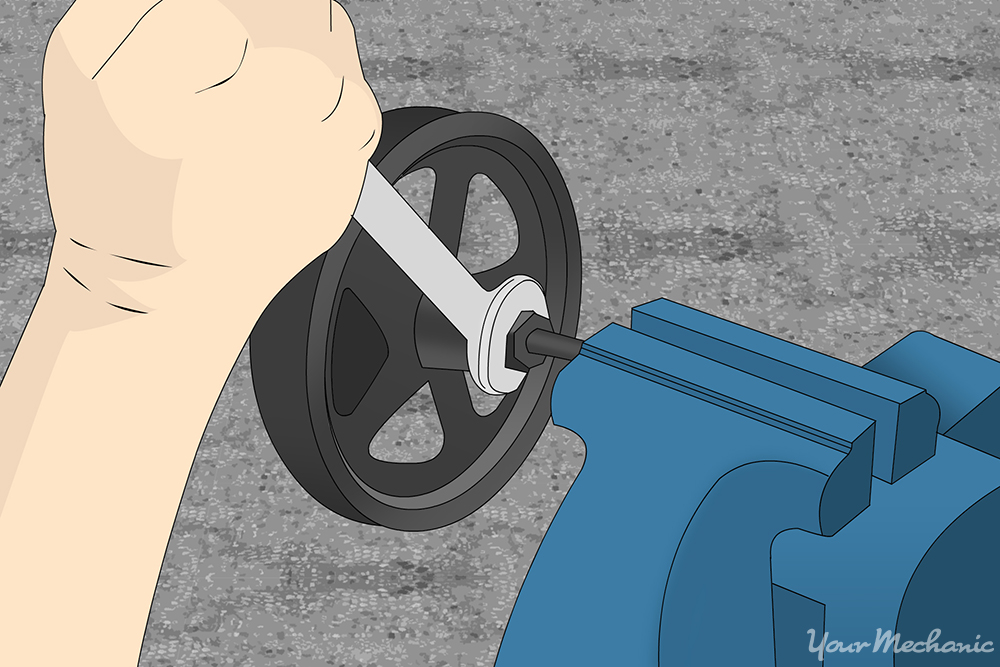 how-to-replace-a-power-steering-pump-pulley-yourmechanic-advice